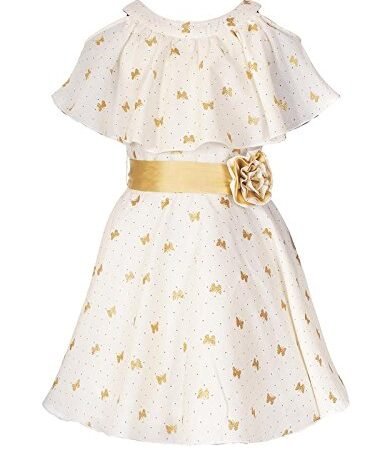 Girl's Cotton Cut-Out Dress